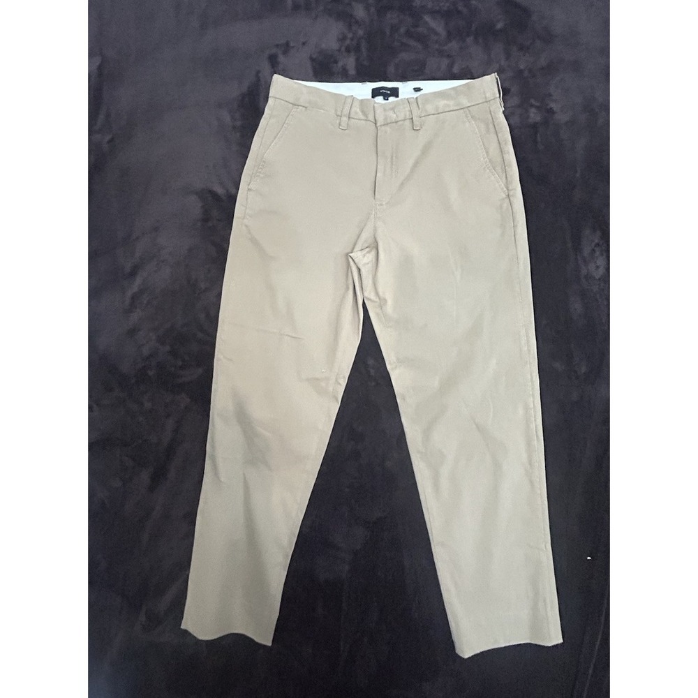 Vince men's Owen athletic fit chino pants, khaki beige, 31 by 31 Very Good